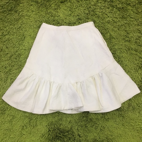 Country Road Women’s Size 8 Textured Ruffle Skirt - Picture 2 of 9